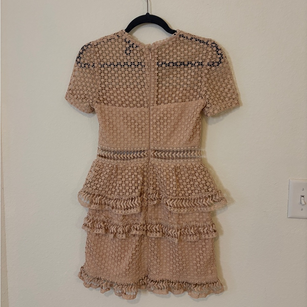 Pink Lace Dress - Picture 3 of 5